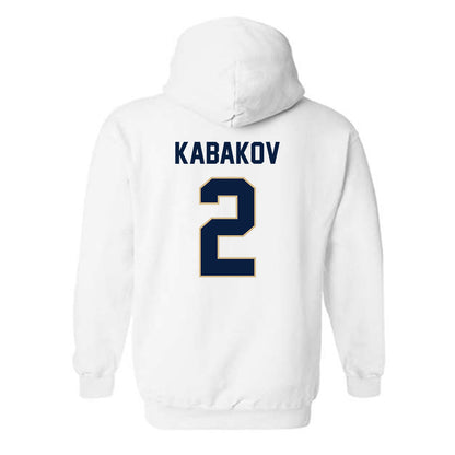 GWU - NCAA Men's Water Polo : Yam Kabakov - Classic Fashion Shersey Hooded Sweatshirt-1