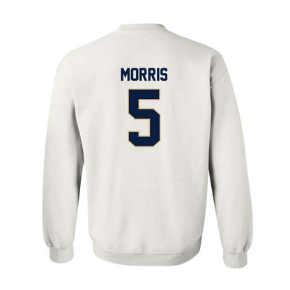 GWU - NCAA Women's Basketball : Nya Morris - Classic Fashion Shersey Crewneck Sweatshirt-1