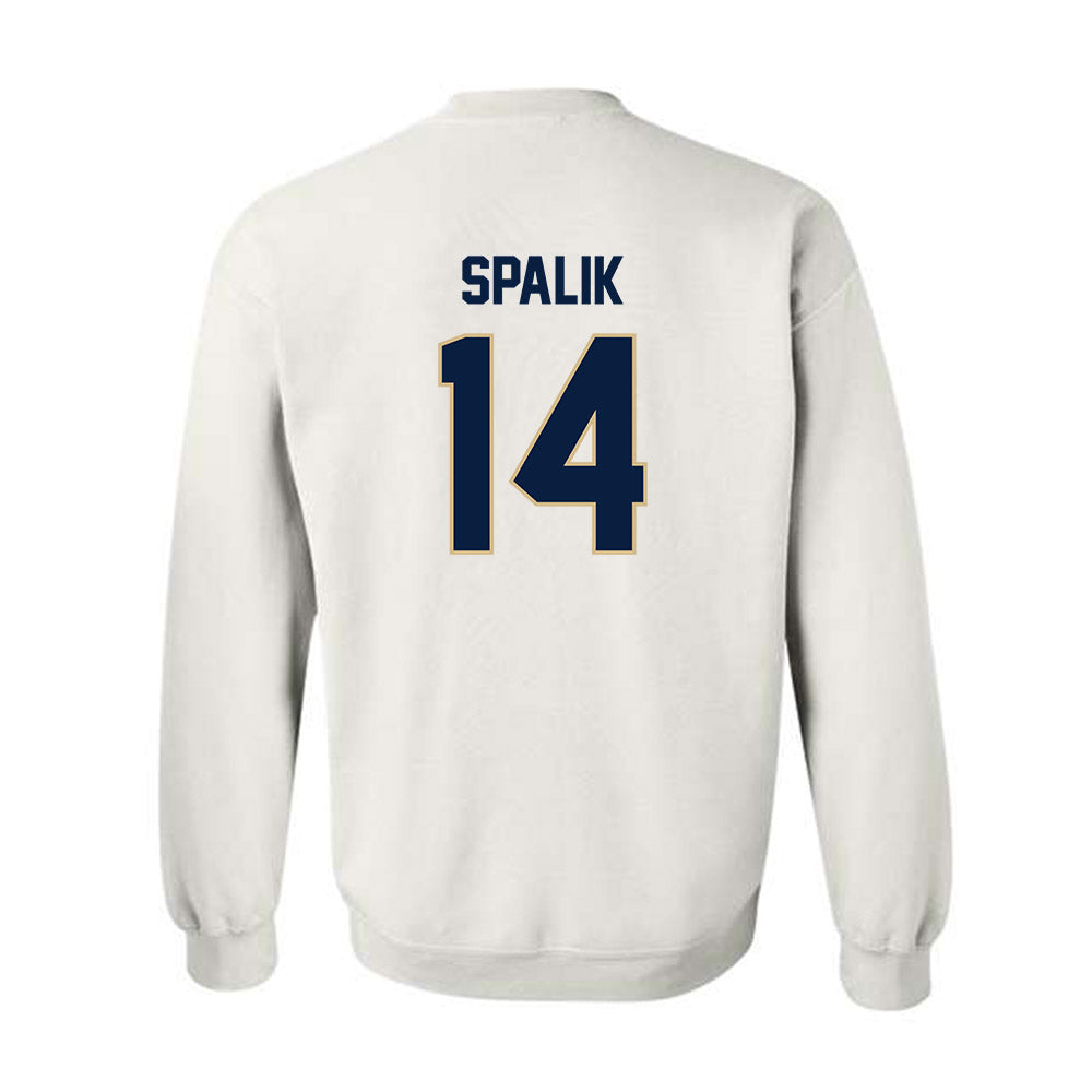 GWU - NCAA Women's Lacrosse : Riley Spalik - Classic Fashion Shersey Crewneck Sweatshirt-1