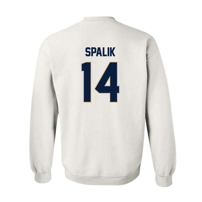 GWU - NCAA Women's Lacrosse : Riley Spalik - Classic Fashion Shersey Crewneck Sweatshirt-1