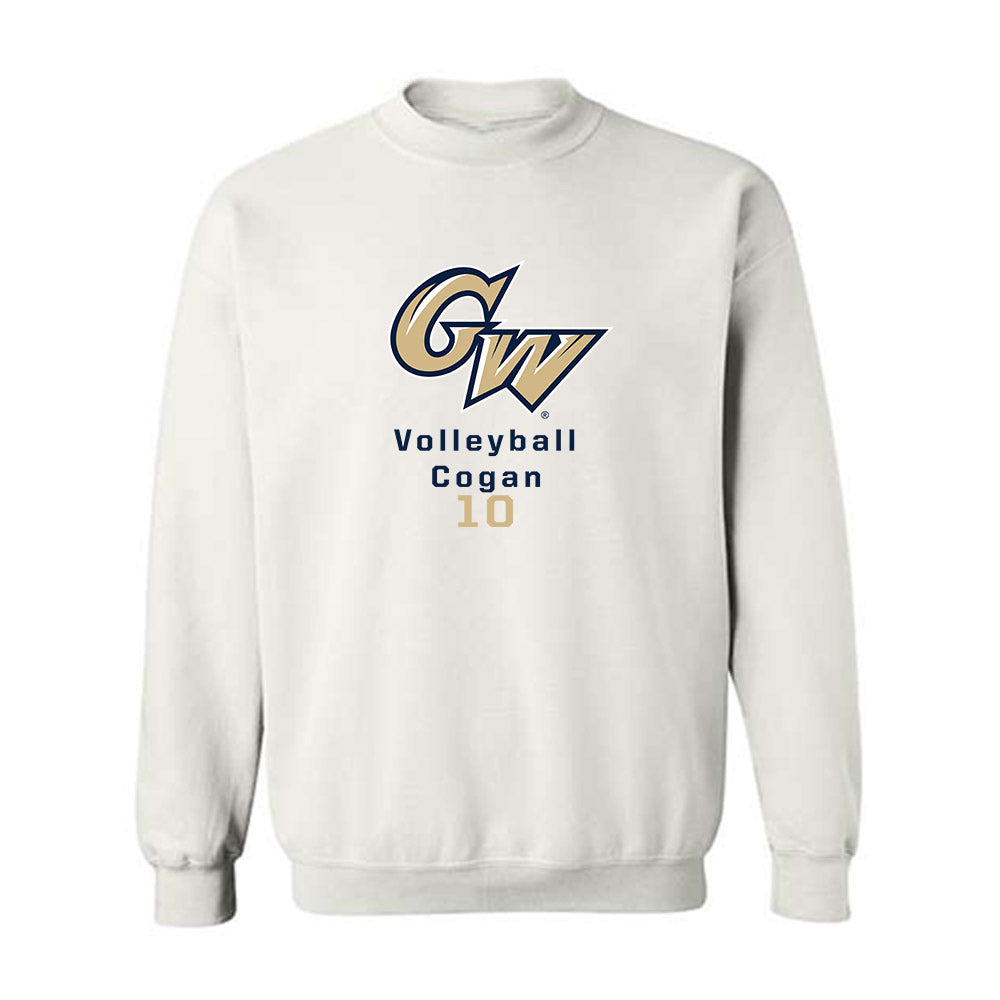 GWU - NCAA Women's Volleyball : Cayla Cogan - Crewneck Sweatshirt Classic Fashion Shersey
