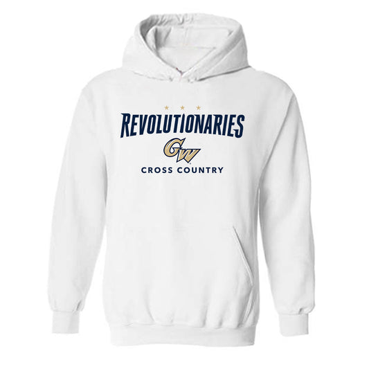 GWU - NCAA Women's Cross Country : Ashley Robinson - Classic Fashion Shersey Hooded Sweatshirt-0