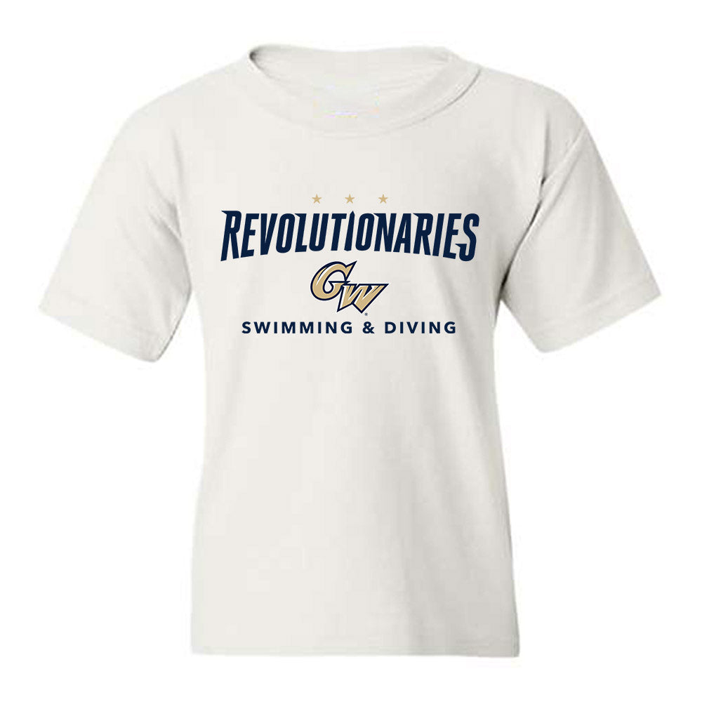 GWU - NCAA Men's Swimming & Diving : Eldad Zamir - Classic Fashion Shersey Youth T-Shirt-0