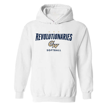 GWU - NCAA Softball : Katie Hendrickson - Classic Fashion Shersey Hooded Sweatshirt-0