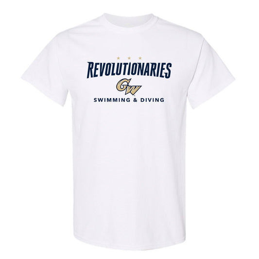 GWU - NCAA Men's Swimming & Diving : Shae Stratton - Classic Fashion Shersey T-Shirt-0