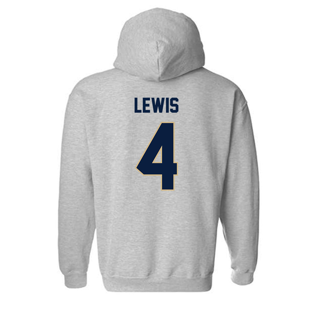 GWU - NCAA Women's Basketball : Sara Lewis - Classic Fashion Shersey Hooded Sweatshirt-1