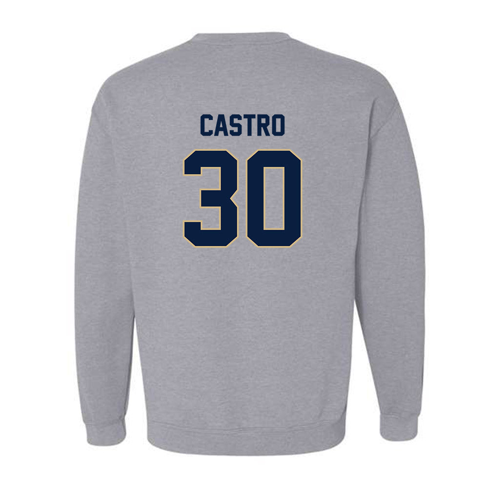 GWU - NCAA Men's Basketball : Rafael Castro - Classic Fashion Shersey Crewneck Sweatshirt-1