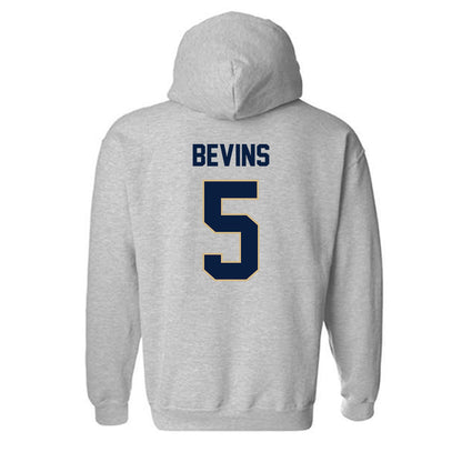 GWU - NCAA Men's Basketball : Ty Bevins - Classic Fashion Shersey Hooded Sweatshirt-1