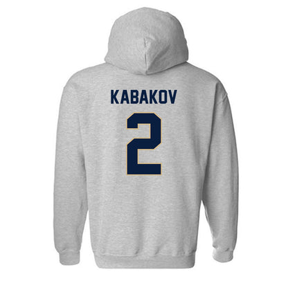 GWU - NCAA Men's Water Polo : Yam Kabakov - Classic Fashion Shersey Hooded Sweatshirt-1