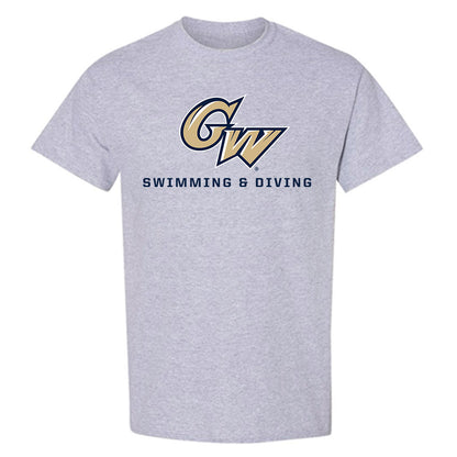 GWU - NCAA Men's Swimming & Diving : Eldad Zamir - Classic Fashion Shersey T-Shirt-0