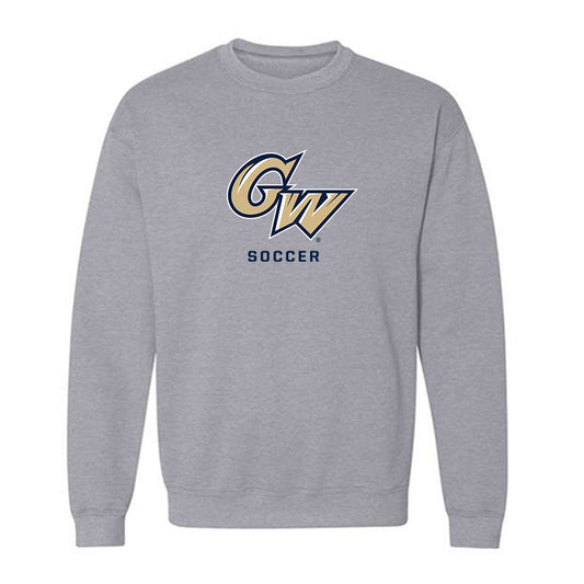 GWU - NCAA Men's Soccer : JP martin - Classic Fashion Shersey Crewneck Sweatshirt-0