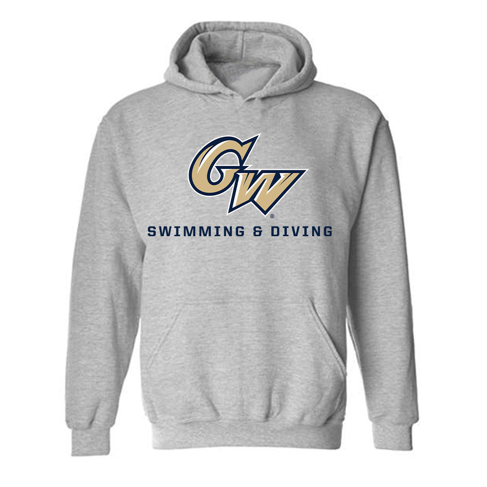 GWU - NCAA Men's Swimming & Diving : Shae Stratton - Classic Fashion Shersey Hooded Sweatshirt
