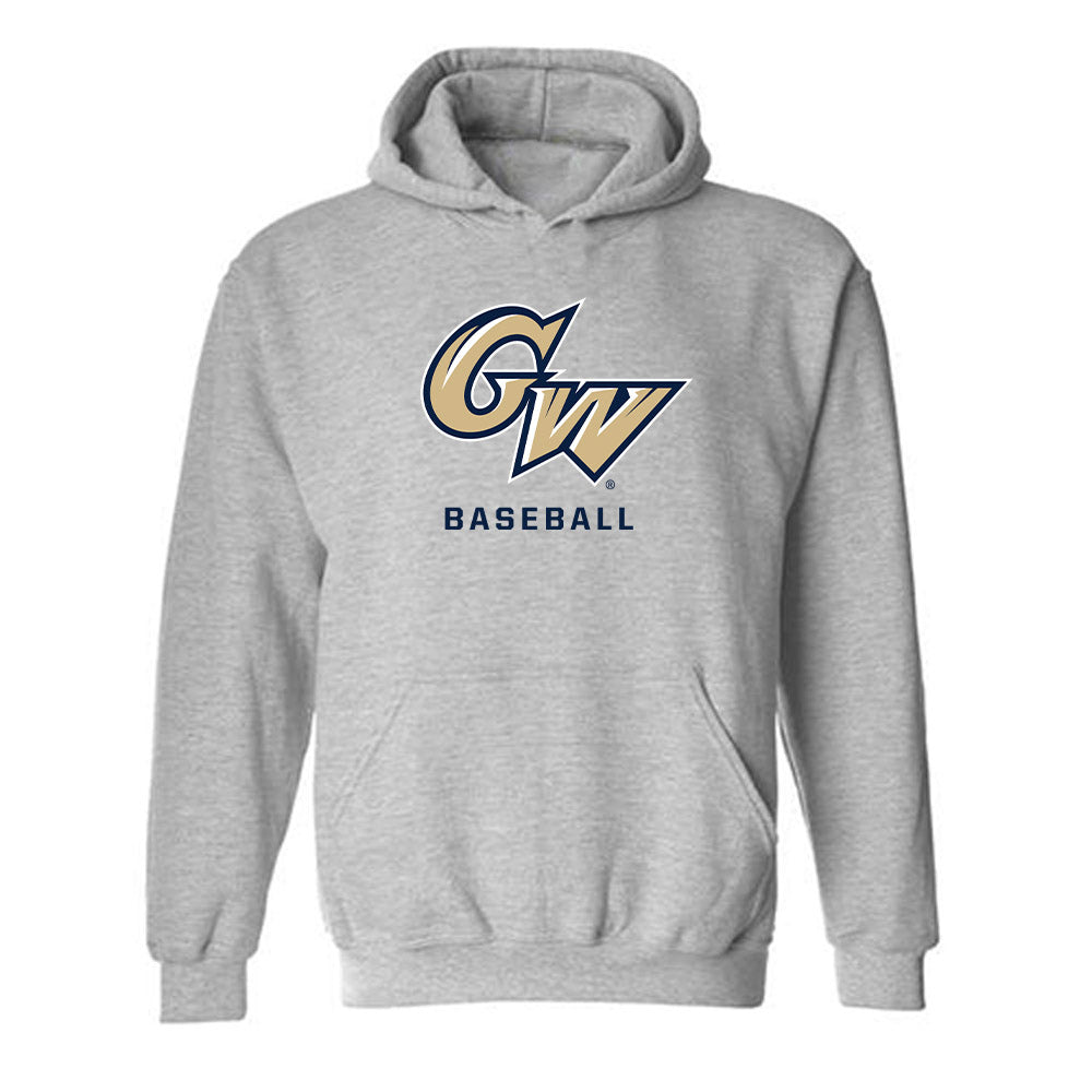 GWU - NCAA Baseball : Brodie Freker - Classic Fashion Shersey Hooded Sweatshirt-0