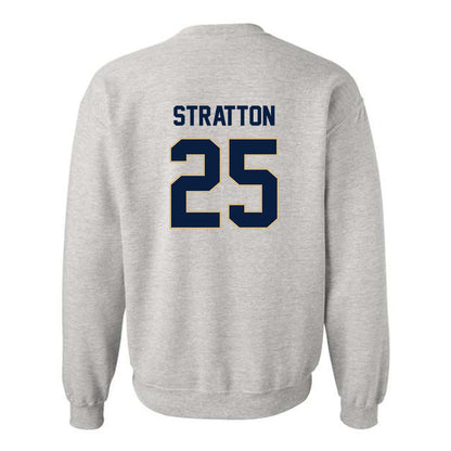 GWU - NCAA Men's Swimming & Diving : Shae Stratton - Classic Fashion Shersey Crewneck Sweatshirt