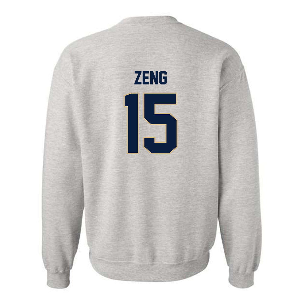 GWU - NCAA Women's Volleyball : Lydia Zeng - Classic Fashion Shersey Crewneck Sweatshirt-1
