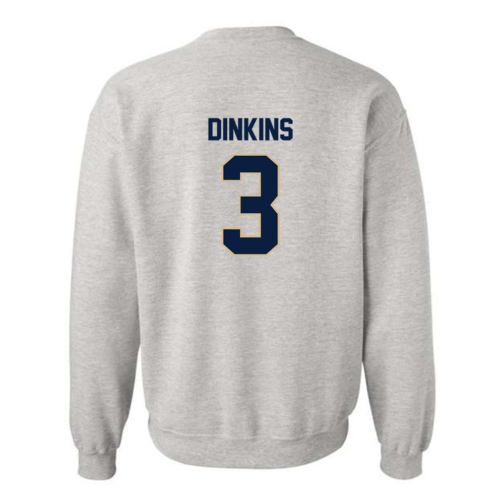 GWU - NCAA Men's Basketball : Tre Dinkins - Classic Fashion Shersey Crewneck Sweatshirt-1
