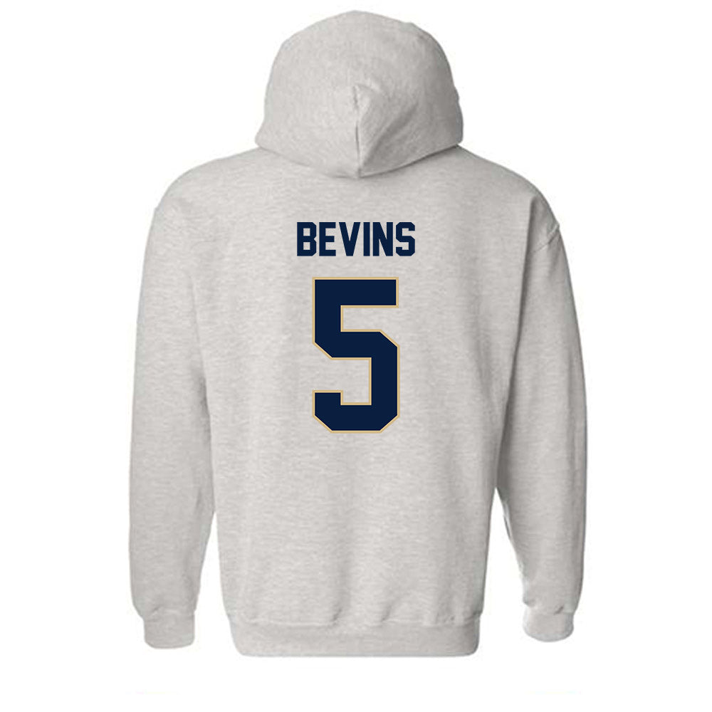 GWU - NCAA Men's Basketball : Ty Bevins - Classic Fashion Shersey Hooded Sweatshirt-1