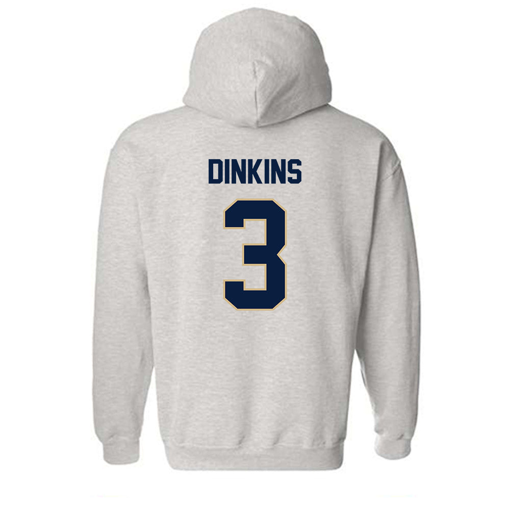 GWU - NCAA Men's Basketball : Tre Dinkins - Classic Fashion Shersey Hooded Sweatshirt-1