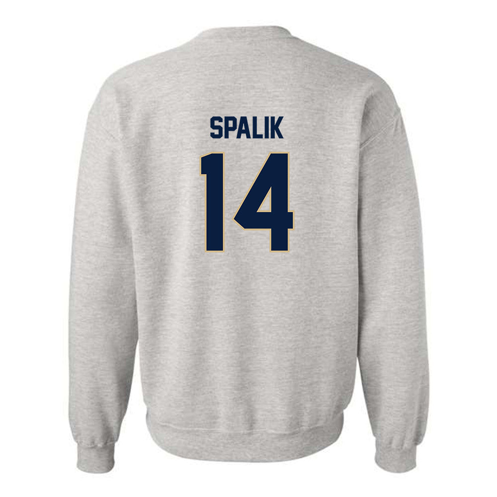 GWU - NCAA Women's Lacrosse : Riley Spalik - Classic Fashion Shersey Crewneck Sweatshirt-1