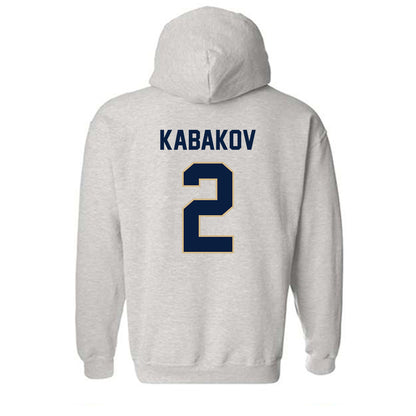 GWU - NCAA Men's Water Polo : Yam Kabakov - Classic Fashion Shersey Hooded Sweatshirt-1