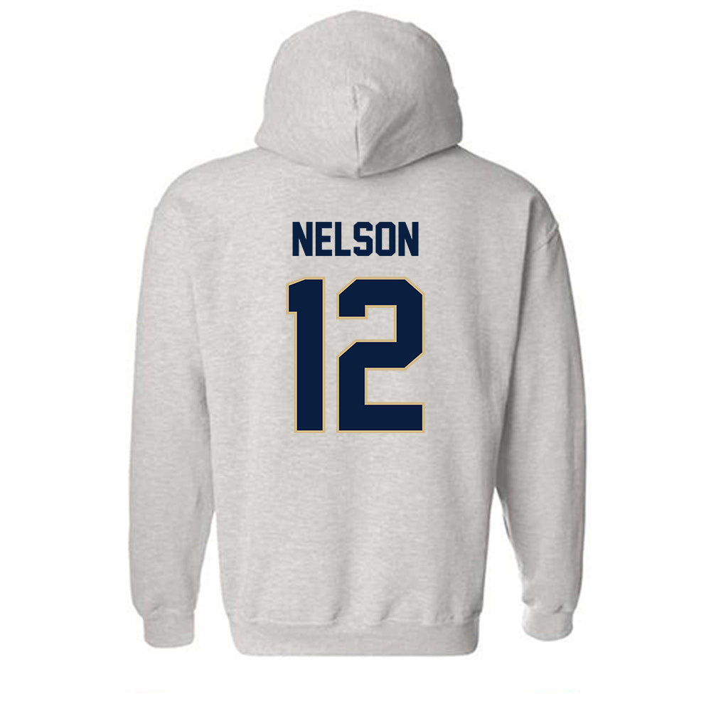 GWU - NCAA Men's Water Polo : Austin Nelson - Classic Fashion Shersey Hooded Sweatshirt-1