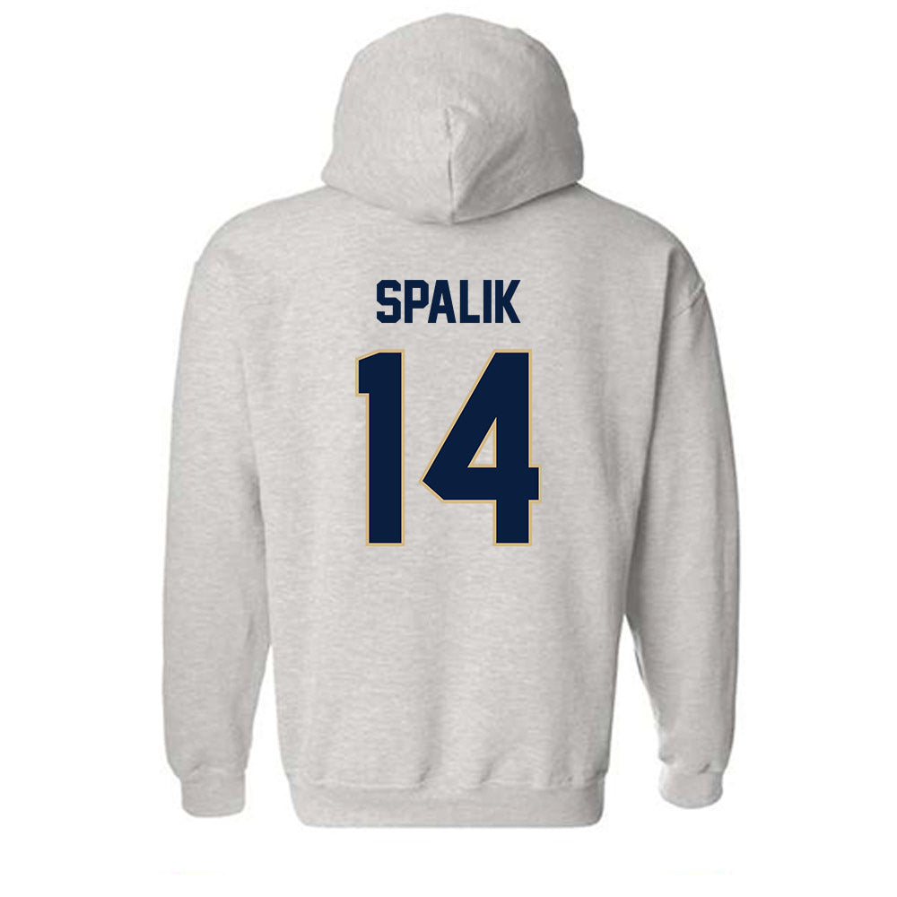 GWU - NCAA Women's Lacrosse : Riley Spalik - Classic Fashion Shersey Hooded Sweatshirt-1