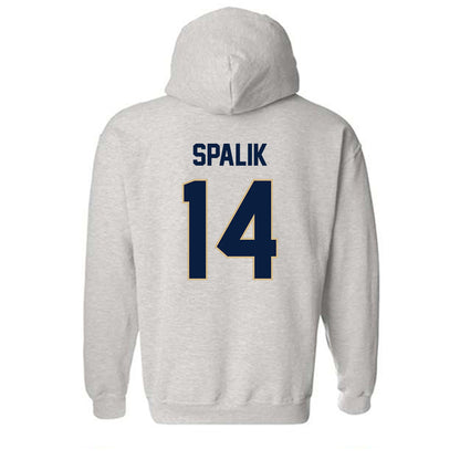 GWU - NCAA Women's Lacrosse : Riley Spalik - Classic Fashion Shersey Hooded Sweatshirt-1