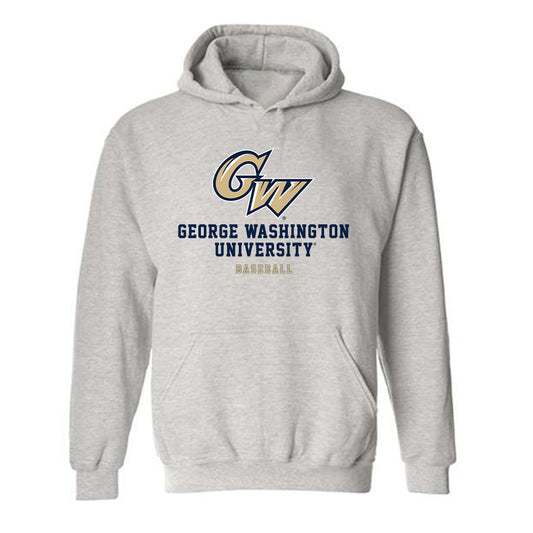 GWU - NCAA Baseball : Brodie Freker - Classic Fashion Shersey Hooded Sweatshirt-0