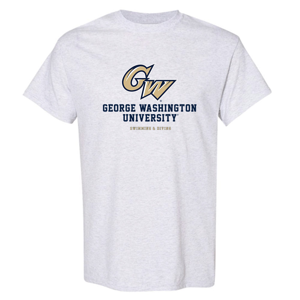 GWU - NCAA Men's Swimming & Diving : Shae Stratton - Classic Fashion Shersey T-Shirt