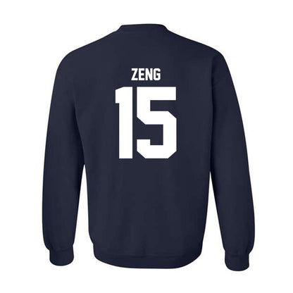 GWU - NCAA Women's Volleyball : Lydia Zeng - Classic Fashion Shersey Crewneck Sweatshirt-1
