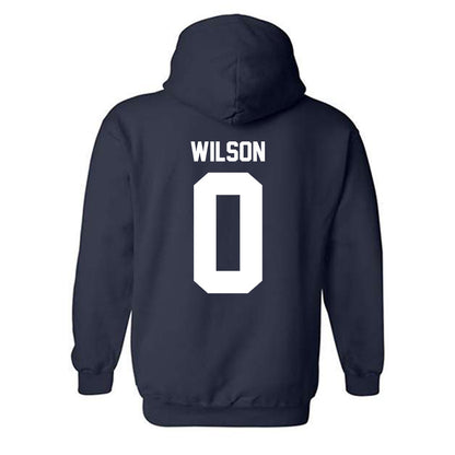 GWU - NCAA Women's Basketball : Jaeda Wilson - Classic Fashion Shersey Hooded Sweatshirt-1