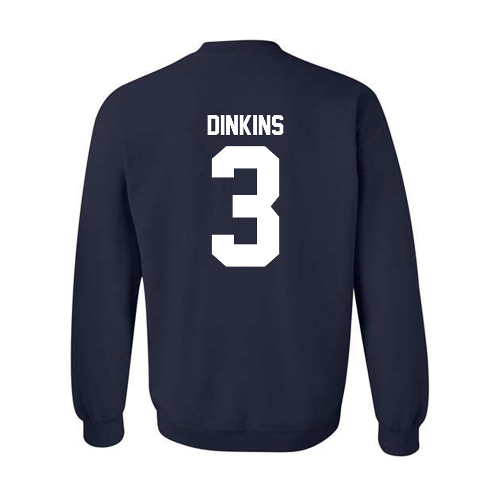 GWU - NCAA Men's Basketball : Tre Dinkins - Classic Fashion Shersey Crewneck Sweatshirt-1