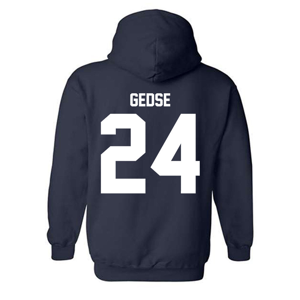 GWU - NCAA Women's Volleyball : Sadee Gedse - Classic Fashion Shersey Hooded Sweatshirt-1