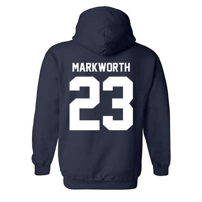 GWU - NCAA Women's Volleyball : Abby Markworth - Classic Fashion Shersey Hooded Sweatshirt