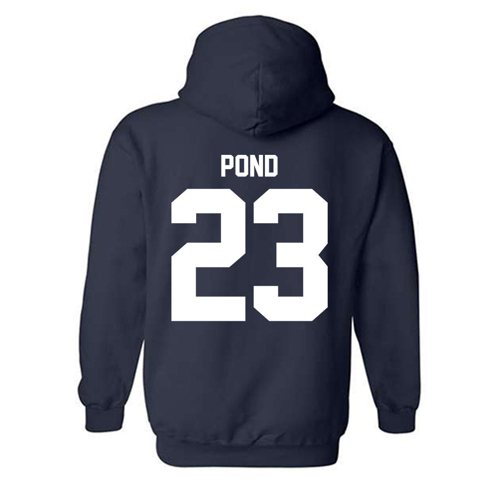 GWU - NCAA Women's Lacrosse : Margaret Pond - Classic Fashion Shersey Hooded Sweatshirt-1