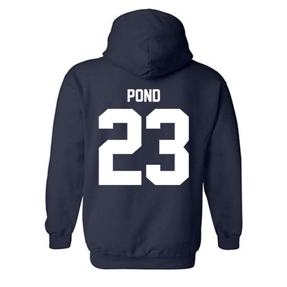 GWU - NCAA Women's Lacrosse : Margaret Pond - Classic Fashion Shersey Hooded Sweatshirt-1
