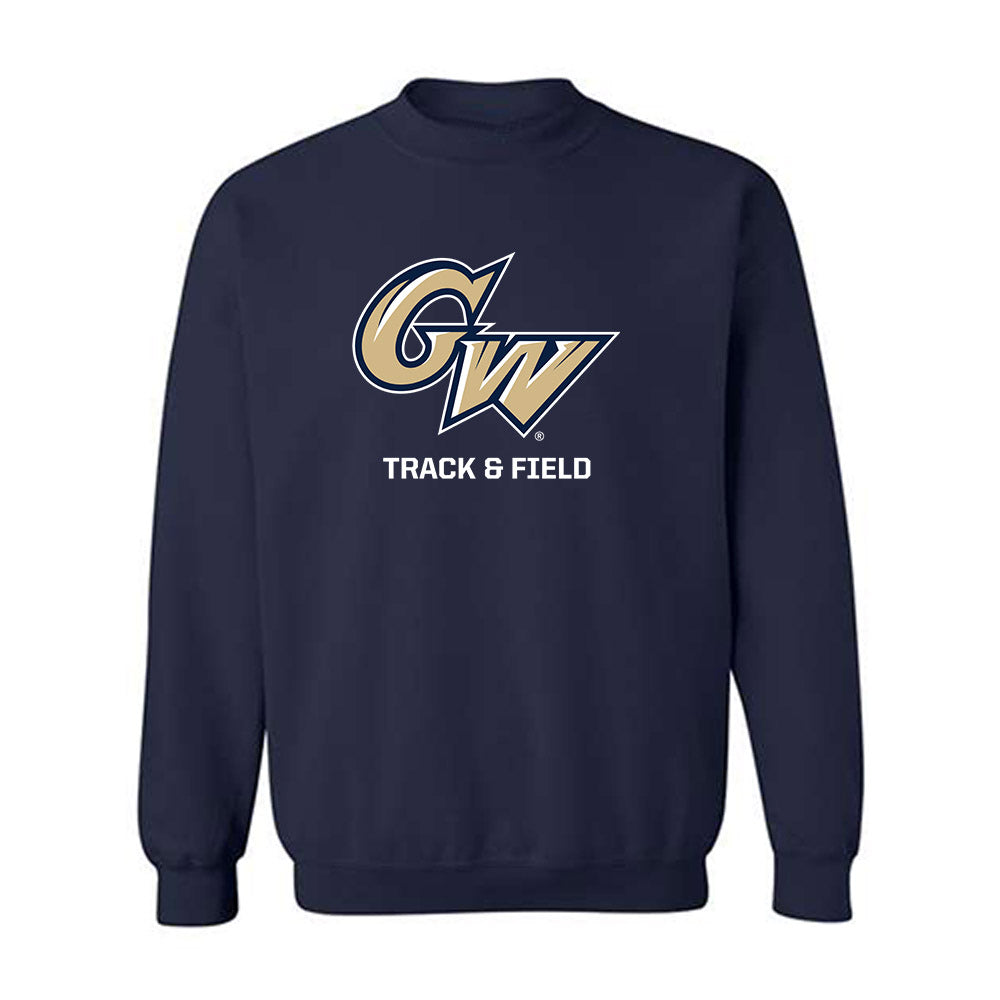 GWU - NCAA Men's Track & Field : Blake Johnson - Classic Fashion Shersey Crewneck Sweatshirt