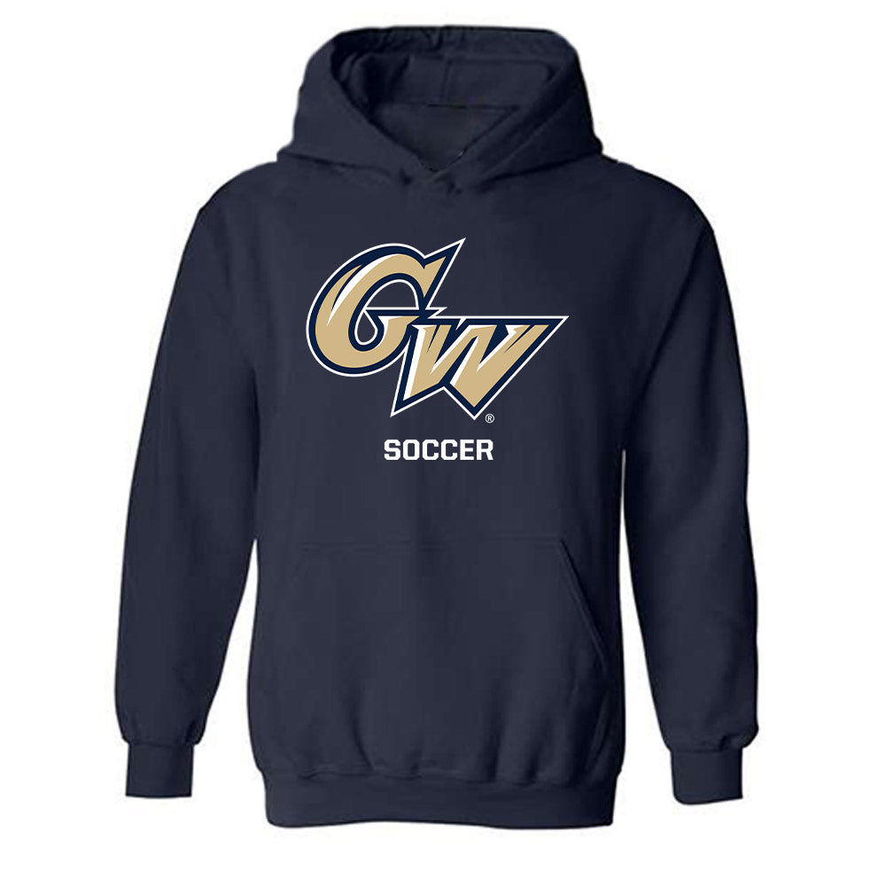GWU - NCAA Men's Soccer : Ben McGovern - Classic Fashion Shersey Hooded Sweatshirt-0