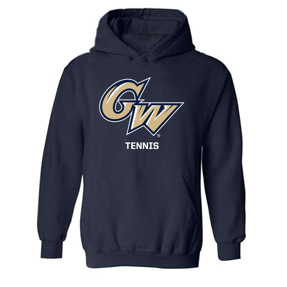 GWU - NCAA Women's Tennis : Laziza Talipova - Classic Fashion Shersey Hooded Sweatshirt-0