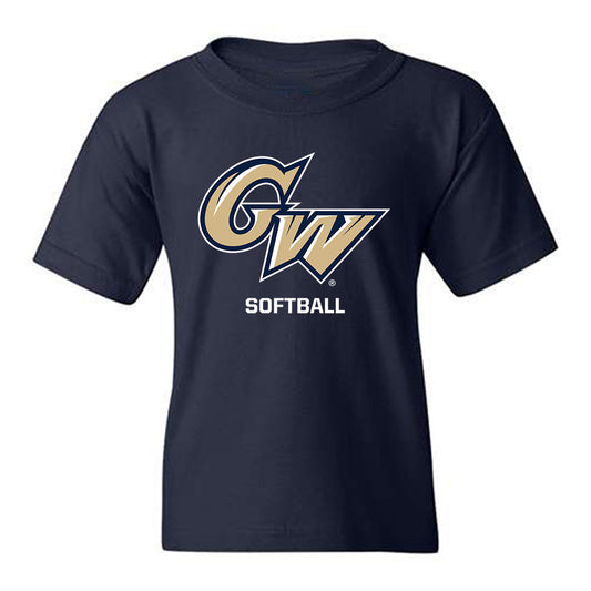 GWU - NCAA Softball : Katie Hendrickson - Classic Fashion Shersey Youth T-Shirt-0