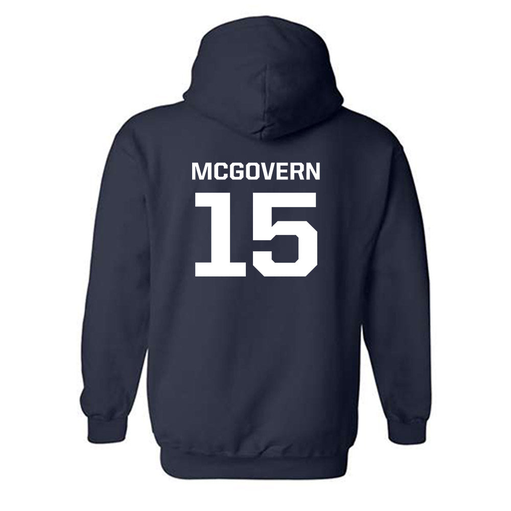 GWU - NCAA Men's Soccer : Ben McGovern - Classic Shersey Hooded Sweatshirt-1