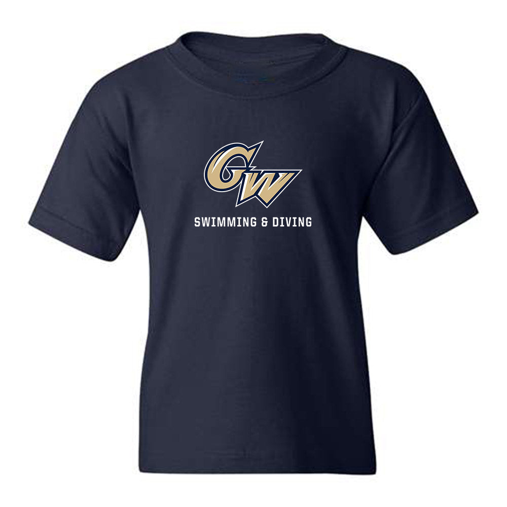 GWU - NCAA Men's Swimming & Diving : Shae Stratton - Classic Shersey Youth T-Shirt