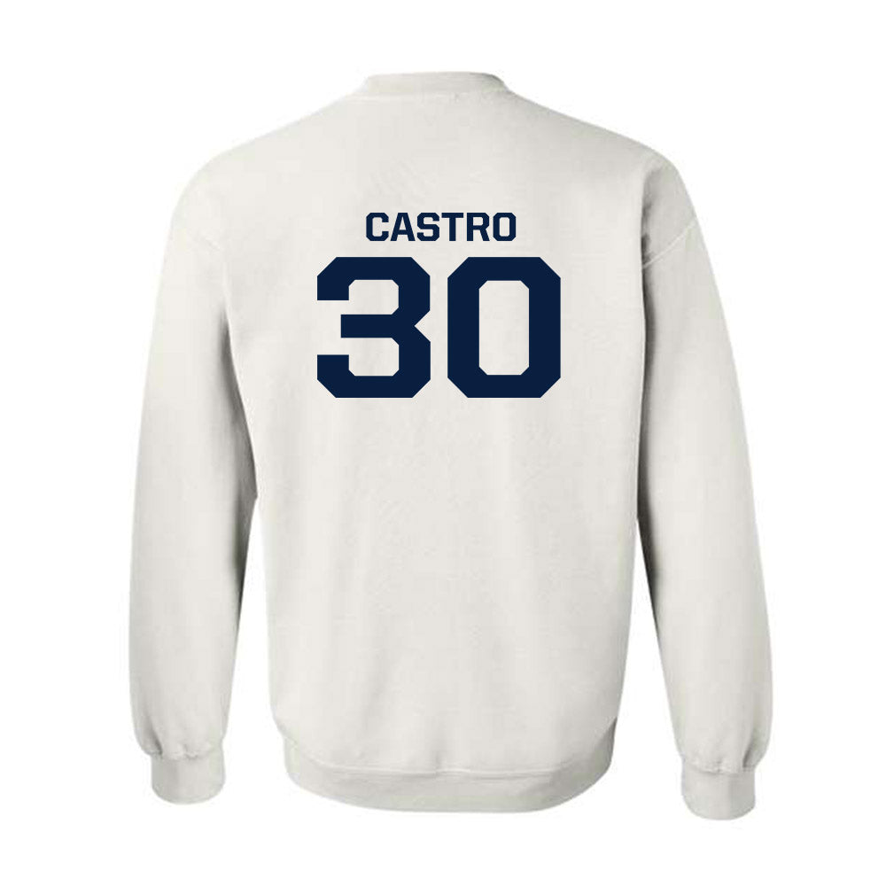 GWU - NCAA Men's Basketball : Rafael Castro - Classic Shersey Crewneck Sweatshirt-1