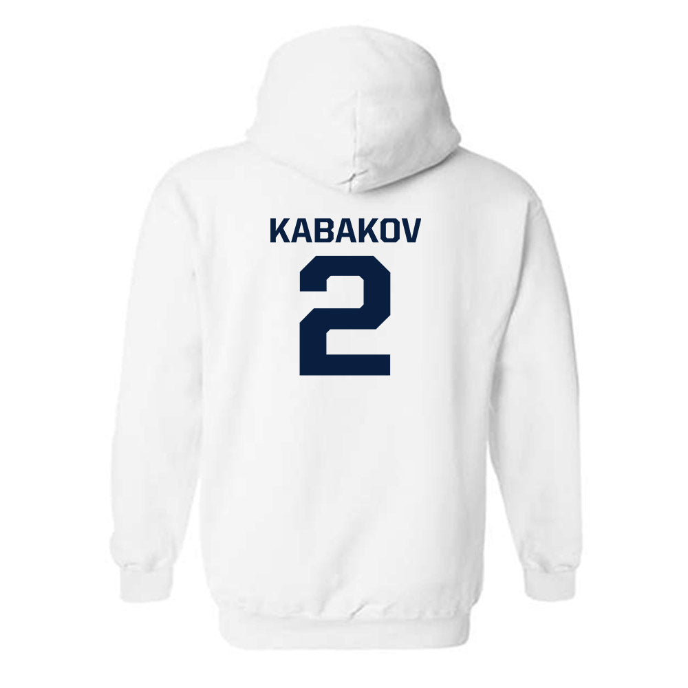 GWU - NCAA Men's Water Polo : Yam Kabakov - Classic Shersey Hooded Sweatshirt-1