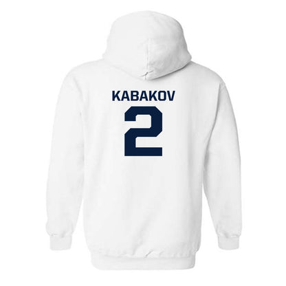GWU - NCAA Men's Water Polo : Yam Kabakov - Classic Shersey Hooded Sweatshirt-1