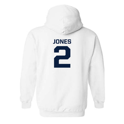 GWU - NCAA Men's Basketball : Christian Jones - Classic Shersey Hooded Sweatshirt-1
