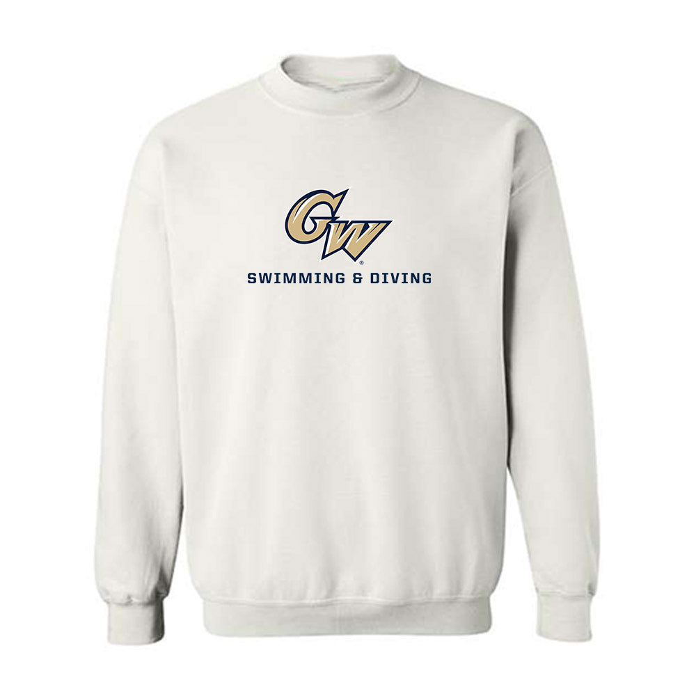 GWU - NCAA Men's Swimming & Diving : Shae Stratton - Classic Shersey Crewneck Sweatshirt