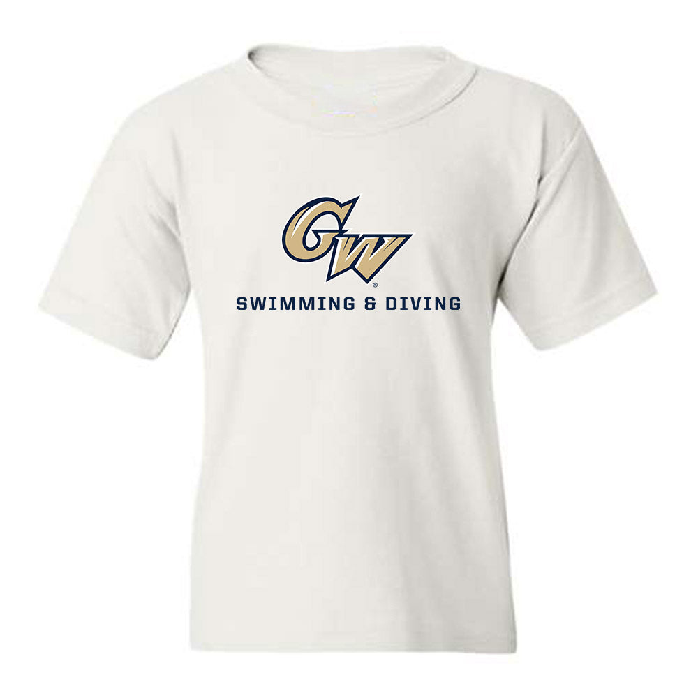 GWU - NCAA Men's Swimming & Diving : Shae Stratton - Classic Shersey Youth T-Shirt