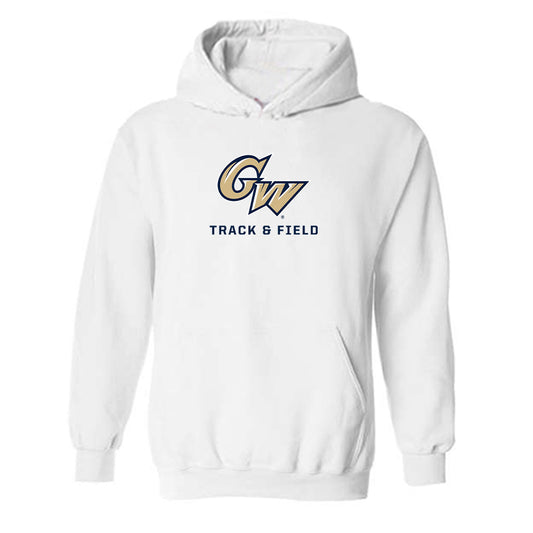 GWU - NCAA Women's Track & Field : Alana Moore - Classic Shersey Hooded Sweatshirt