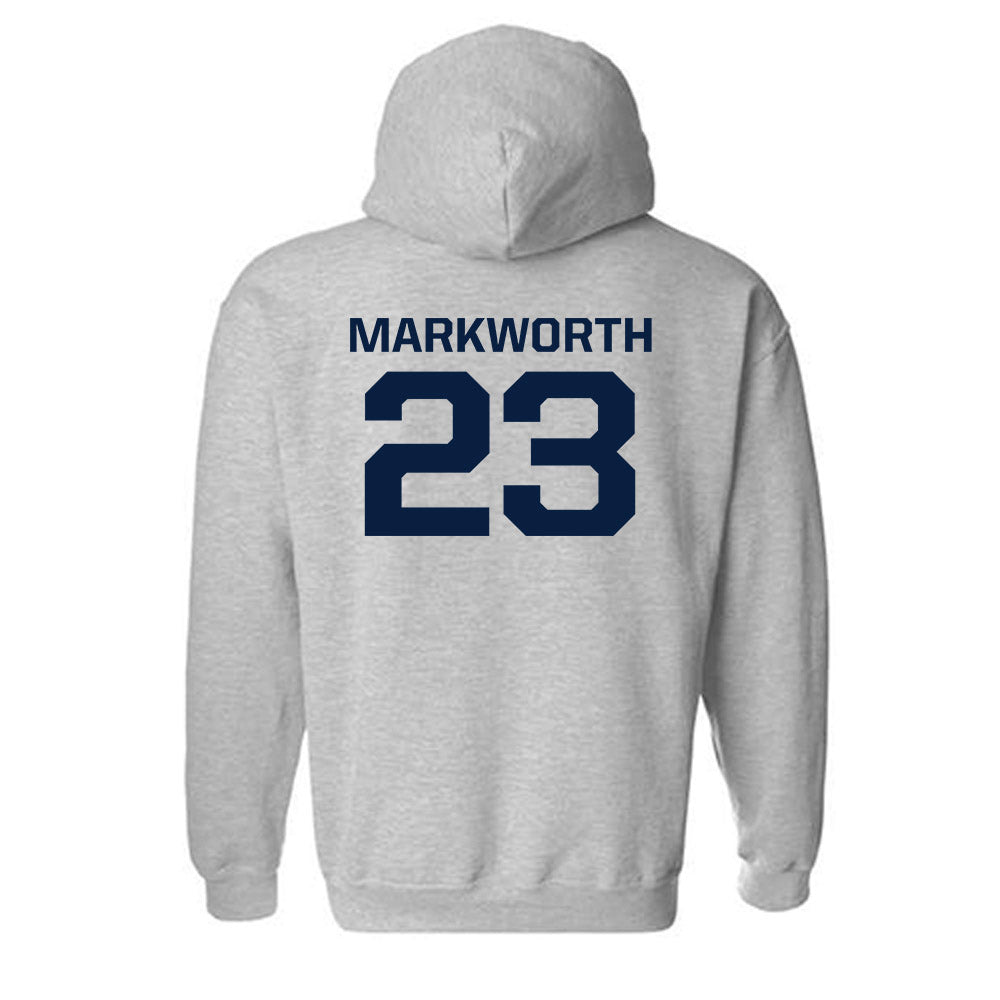 GWU - NCAA Women's Volleyball : Abby Markworth - Classic Shersey Hooded Sweatshirt